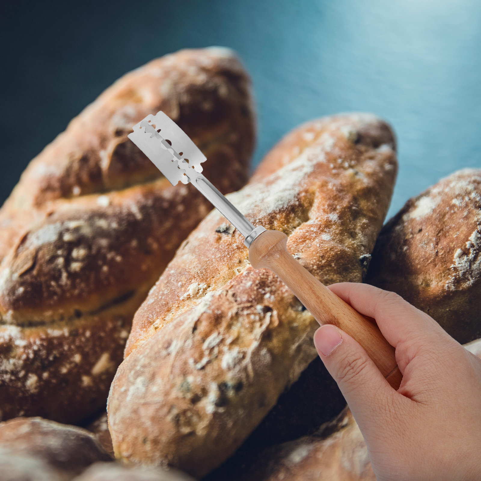 Bread Lame Scoring - Ekmek Kesme Aletleri Seti Paslanmaz Çelik