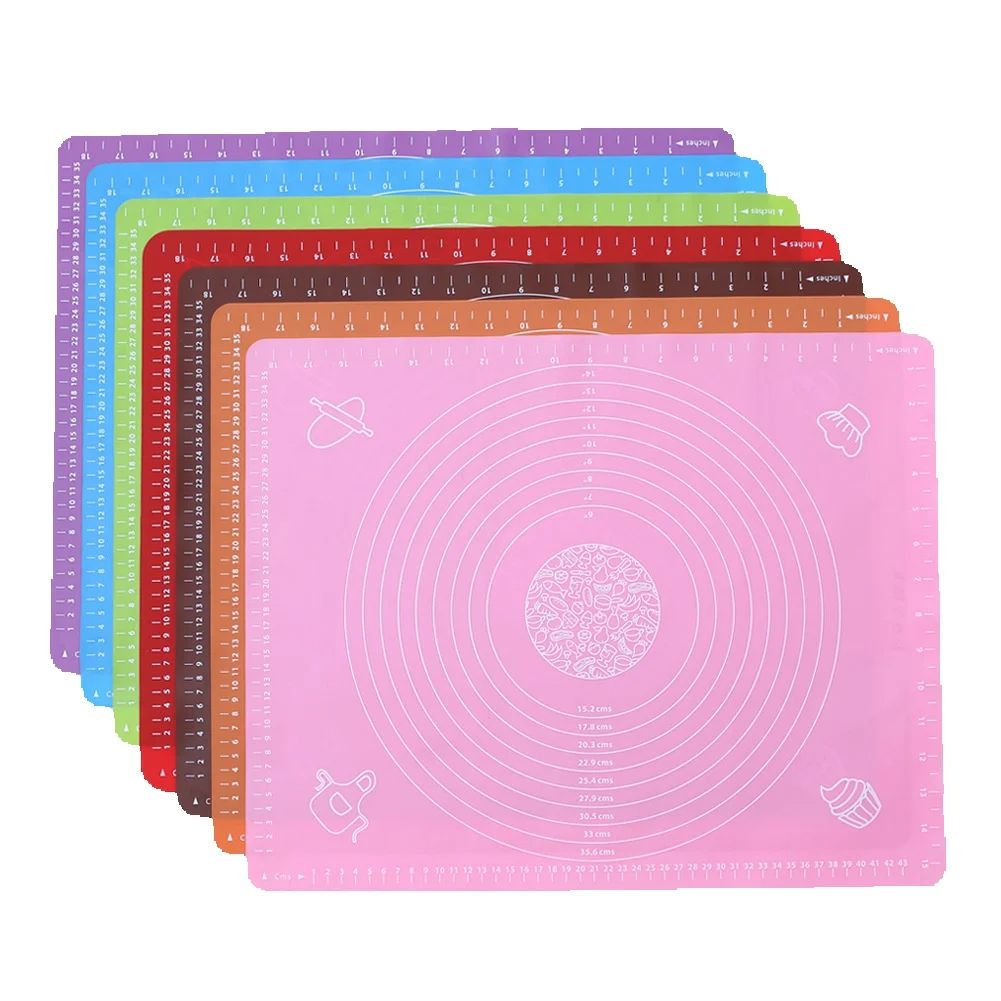 Kitchen Roll Baking - 5 boyutlu pişirme silikon matı, hamur
