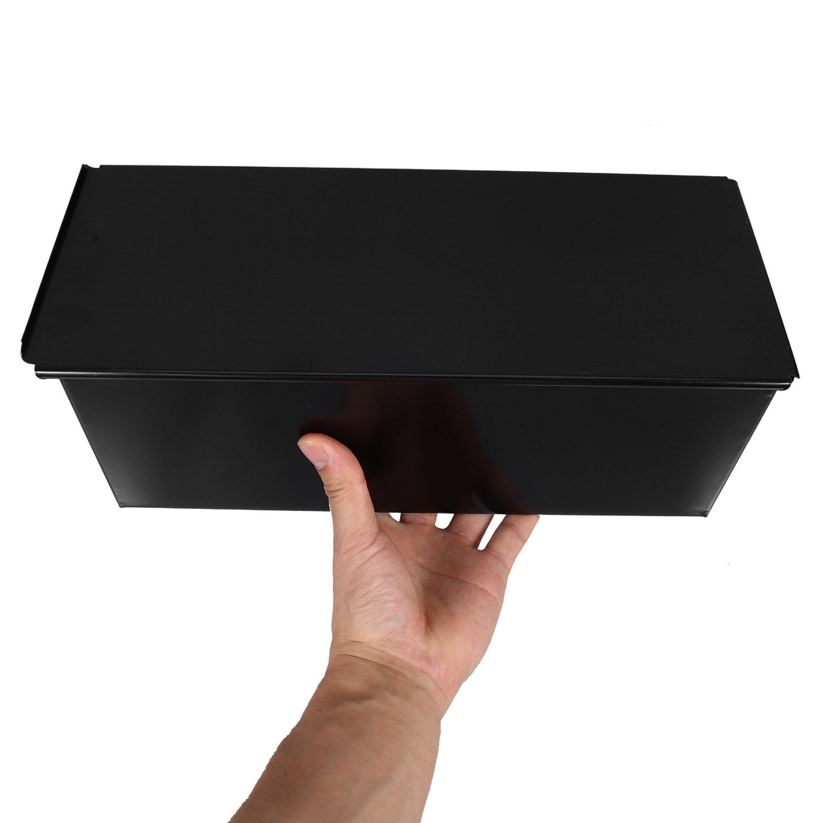 Kitchen Oven Baking Pans - 1 Adet Siyah Kapaklı Yapışmaz Ekmek