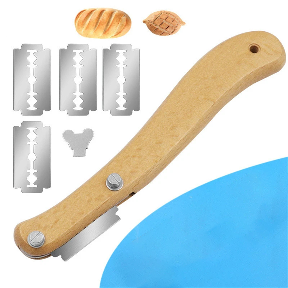Bread Lame Scoring - 1 takım, Ekmek Kesici Fransız Ekmek