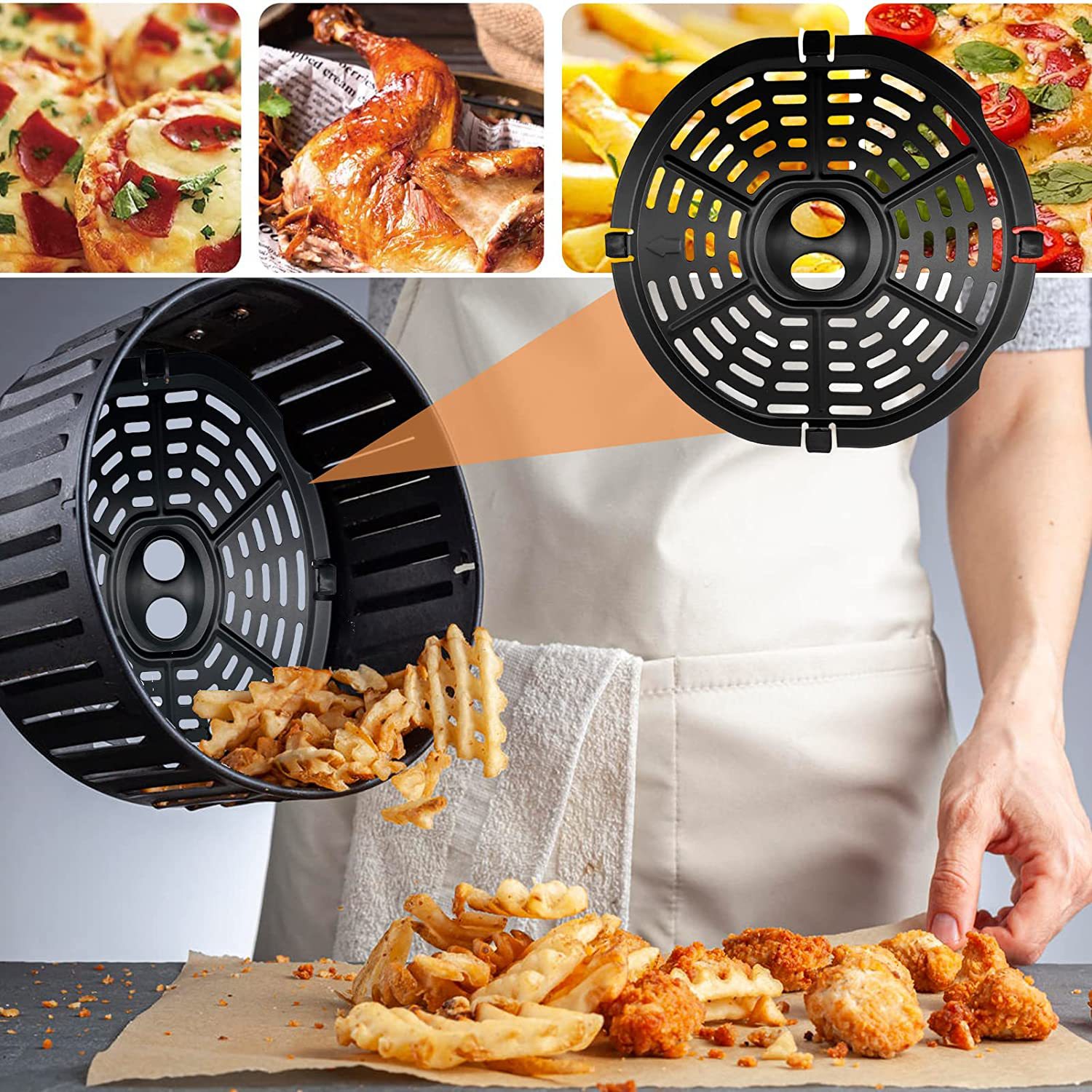 Airfryer sepeti değiştirme ızg - Kitchen Oven Baking Pans incelemesi ve fiyatı