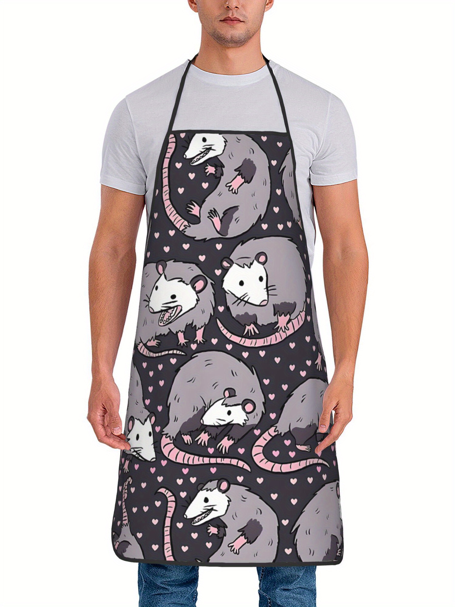 Sevimli Opossum Desenli Önlük  - Kitchen Baking Background incelemesi ve fiyatı