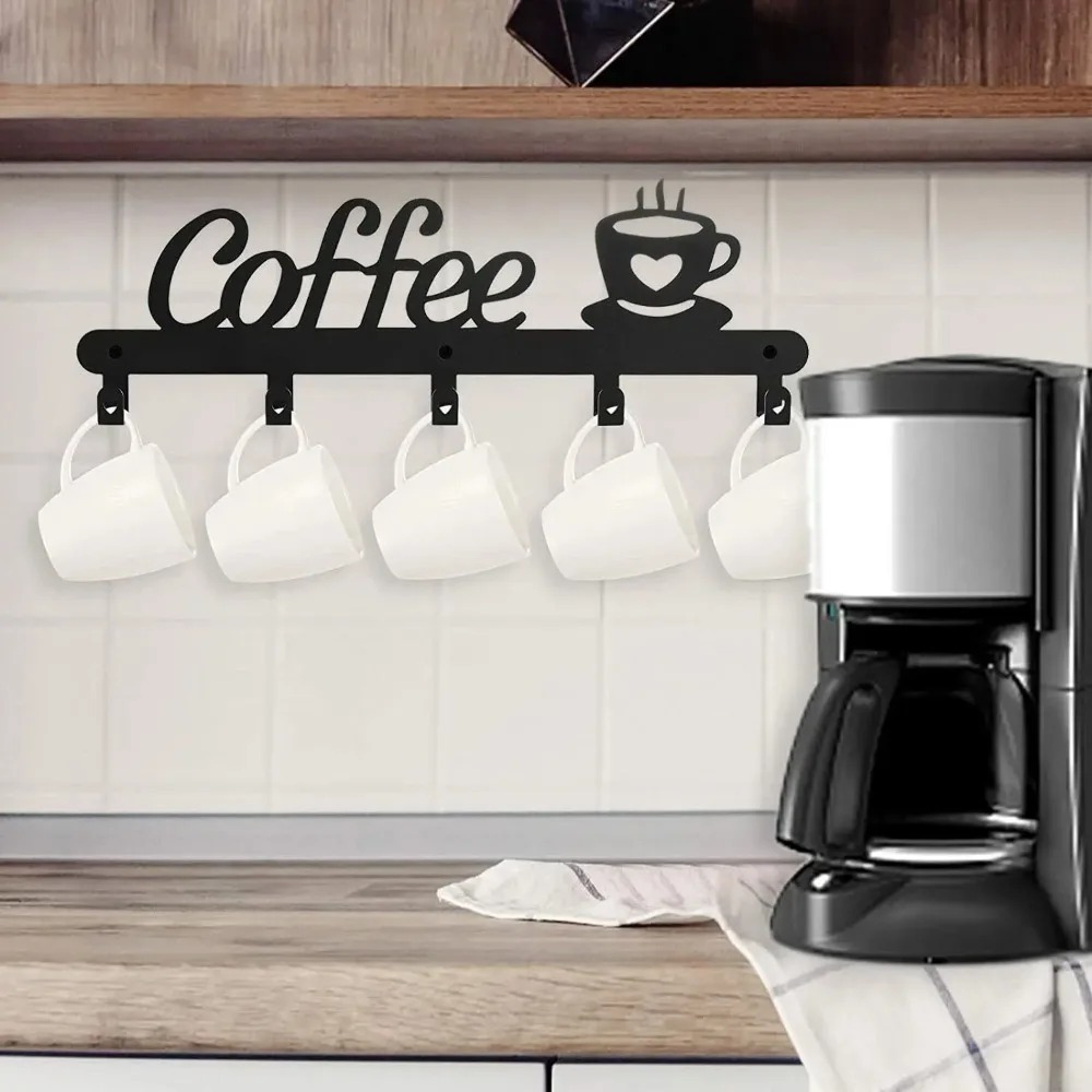 Metal Duvara Monte Kahve Kupa  - Kitchen Baking Gifts incelemesi ve fiyatı