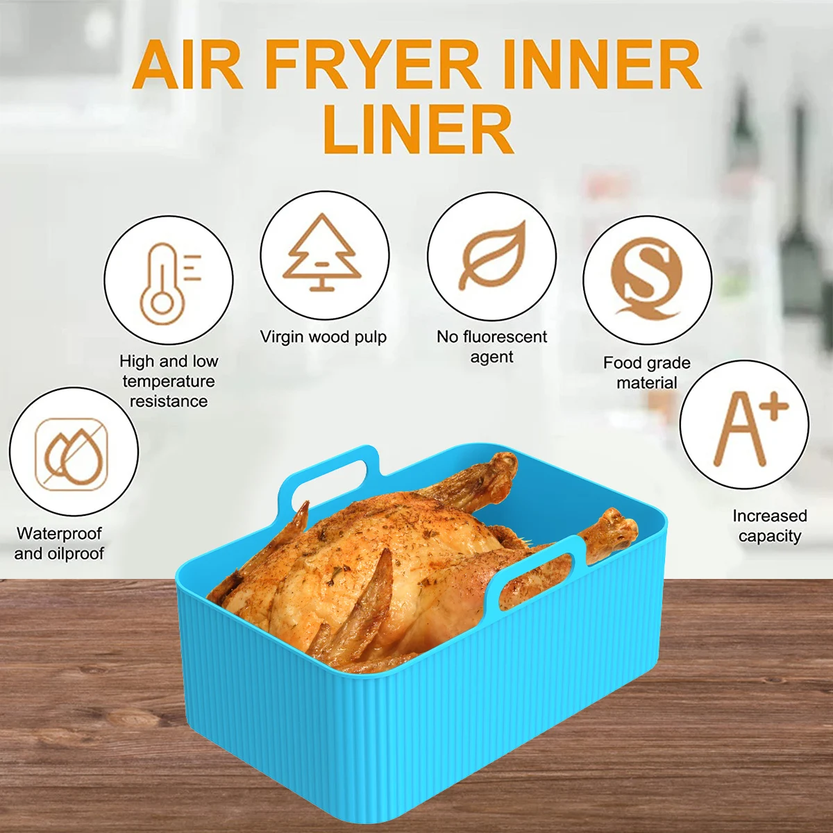 2 adet Hava Fritöz Silikon Ast - Kitchen Oven Baking Pans incelemesi ve fiyatı