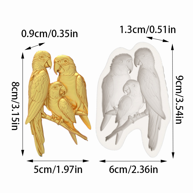Macaw Ailesi Silikon Pişirme K - Silicone Cake Mold incelemesi ve fiyatı