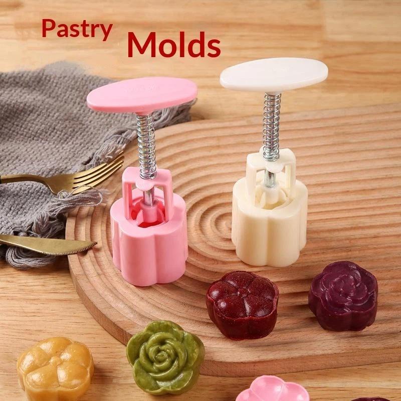 【LM】1 takım DIY Mooncake kalıp - Kitchen Baking Torch incelemesi ve fiyatı