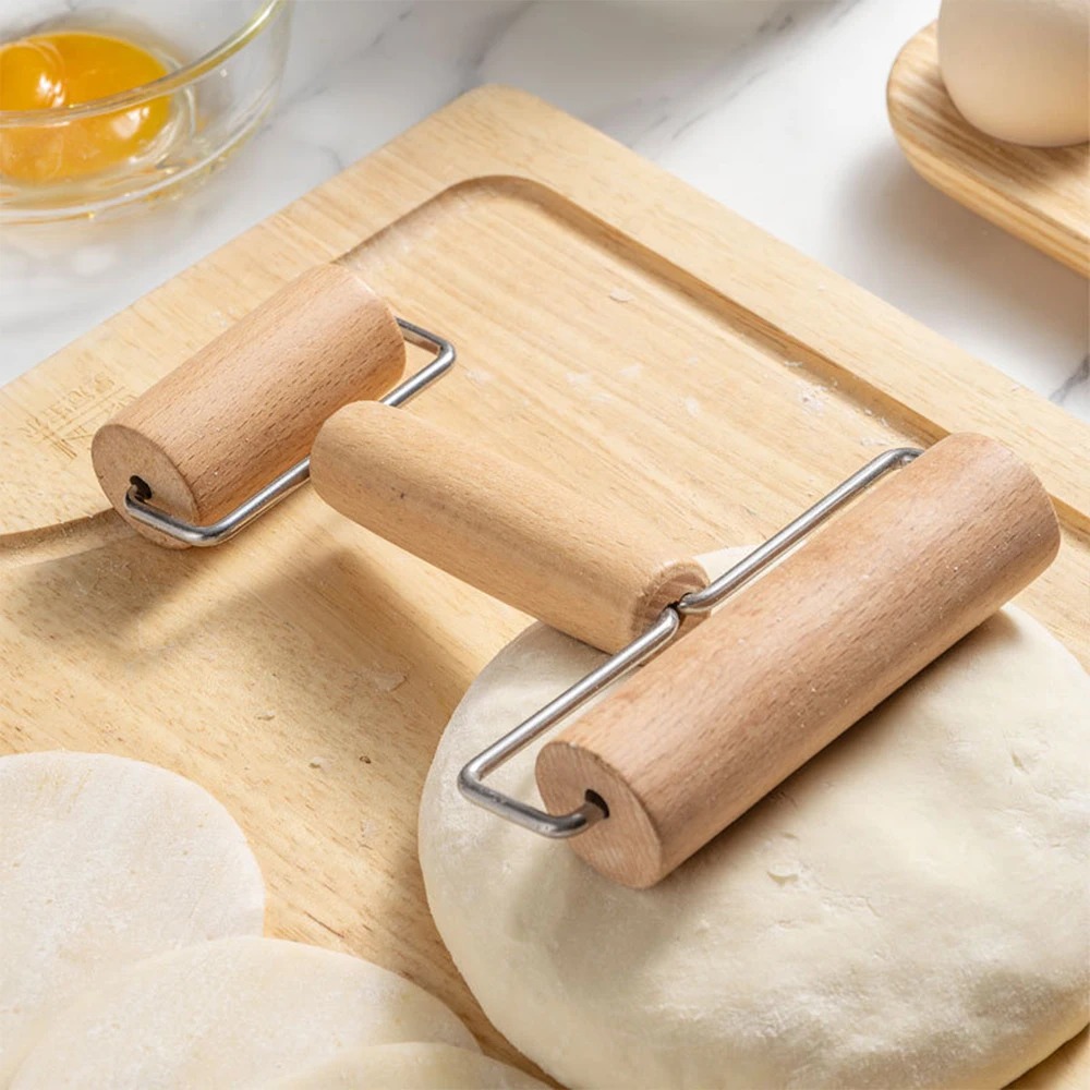 1 Adet Ahşap Oklava, Pizza ve  - Kitchen Roll Baking incelemesi ve fiyatı