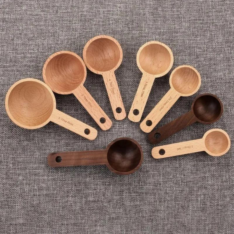 Ahşap Ölçüm Kaşığı 7.5-45ML Ta - Kitchen Baking Gifts incelemesi ve fiyatı