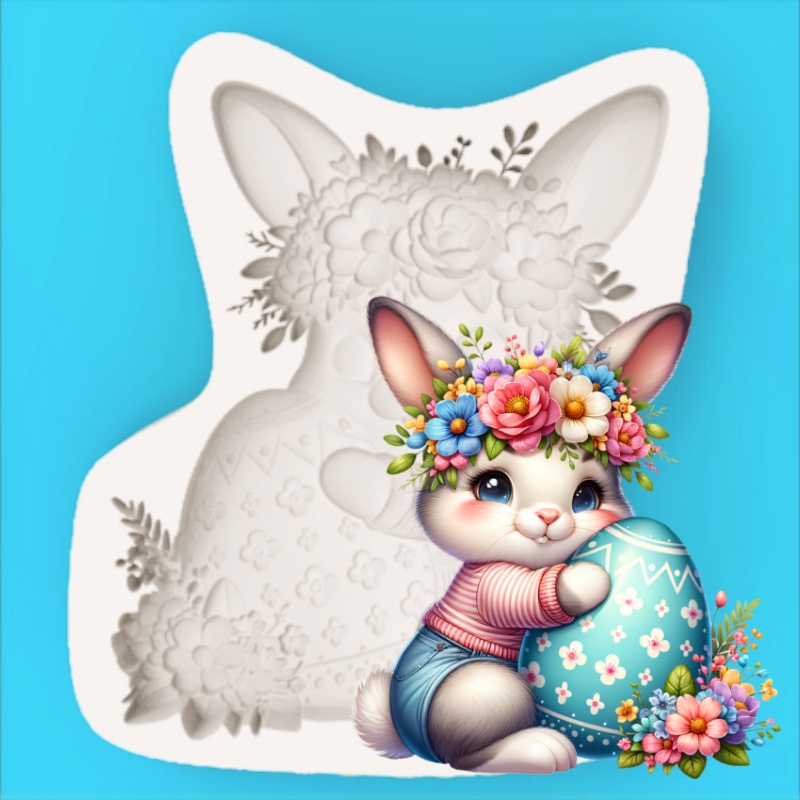 Paskalya Çelengi Tavşanı Silik - Silicone Cake Mold incelemesi ve fiyatı