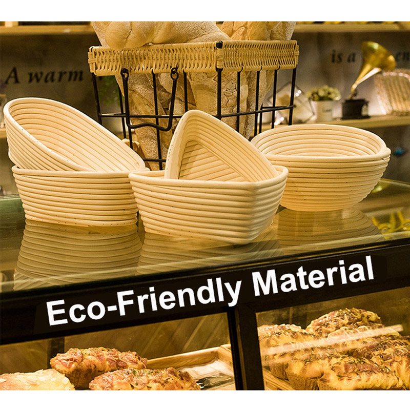 Doğal Rattan El Yapımı Ekmek M - Proofing Basket Banneton incelemesi ve fiyatı
