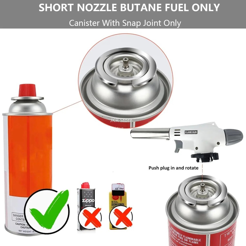 Metal Bütan Gaz Meşalesi Alev  - Kitchen Baking Torch incelemesi ve fiyatı