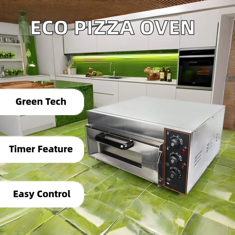 Paslanmaz Çelik Tek Katlı Pizz - Commercial Kitchen Baking Equipment incelemesi ve fiyatı