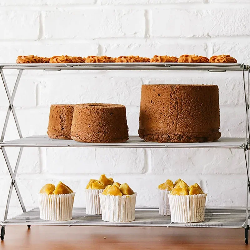 Katlanabilir Çok Katmanlı Kek  - Kitchen Baking Rack incelemesi ve fiyatı