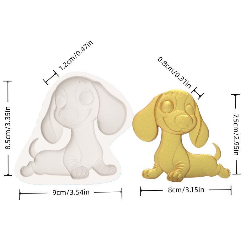 Evcil Hayvan Temalı Pasta Süsl - Silicone Cake Mold incelemesi ve fiyatı