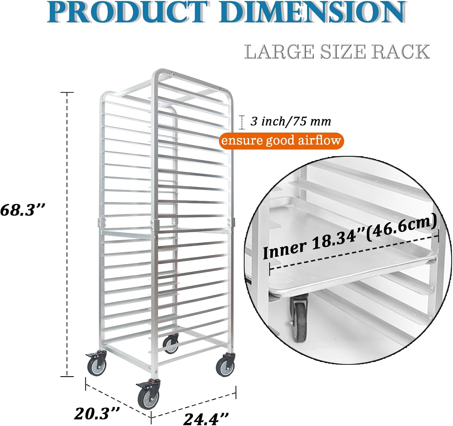 Ticari 20 Katmanlı Paslanmaz Ç - Kitchen Baking Rack incelemesi ve fiyatı