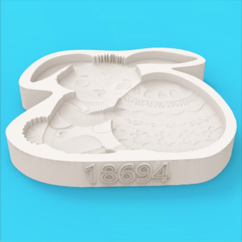 Paskalya Yumurtası Tutan Tavşa - Silicone Cake Mold incelemesi ve fiyatı